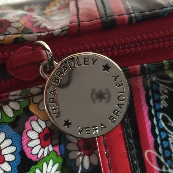 Vera Bradley Vinyl Frill Purse - Picture 3 of 8